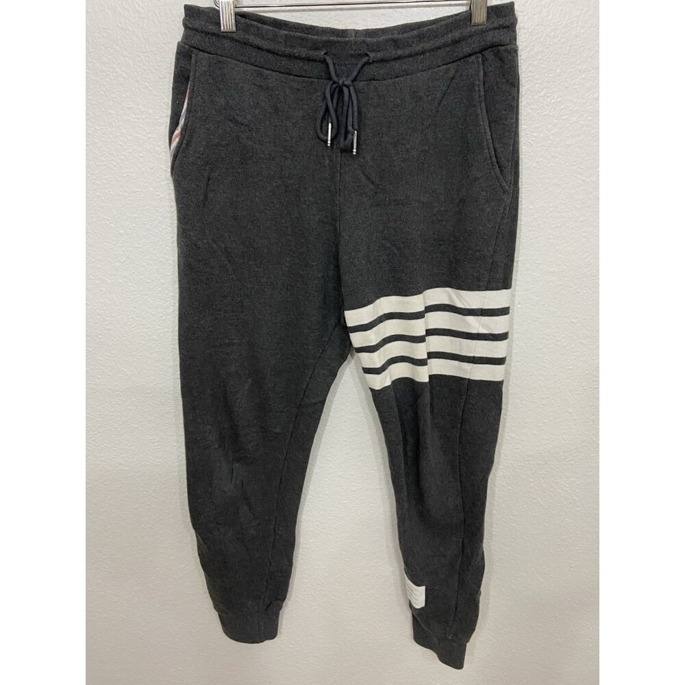 Thom Browne 0 Bar Training Jogger Pants